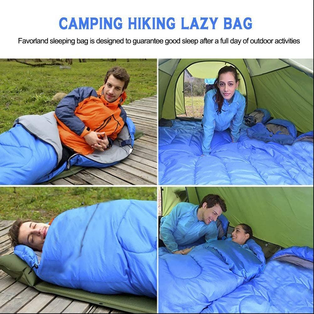 Comfortable Adult Sleeping Bag For Warmt, Camping, Etc