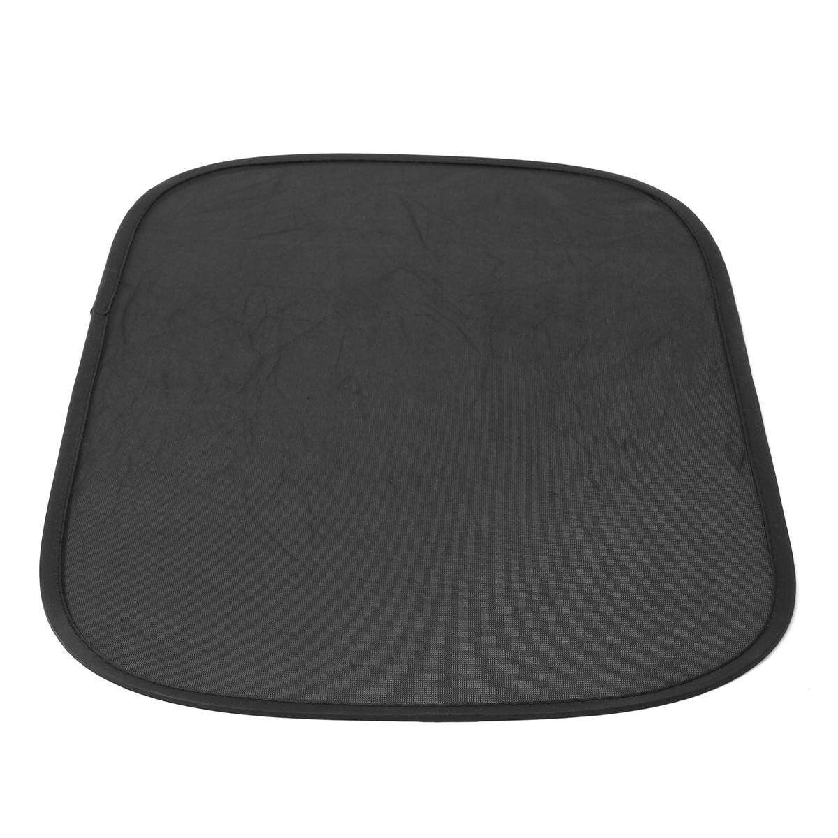 4Pcs 50x30cm Car Electrostatic Adsorption Window Shade Wind Shield Visor Car Sunshades Sunscreen