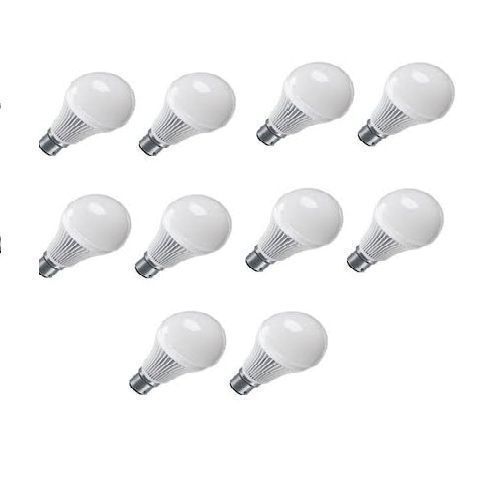 5Watt LED Energy Saving White Light Bulb-Screw Base- 10pcs