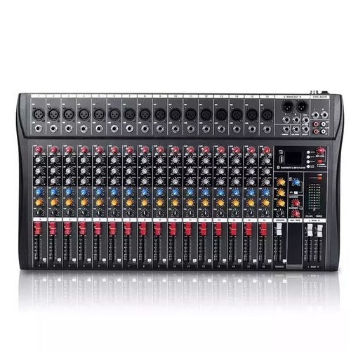 16 Channel Mixer With Bluetooth - USB - Mp3 Functions - Sound Effects