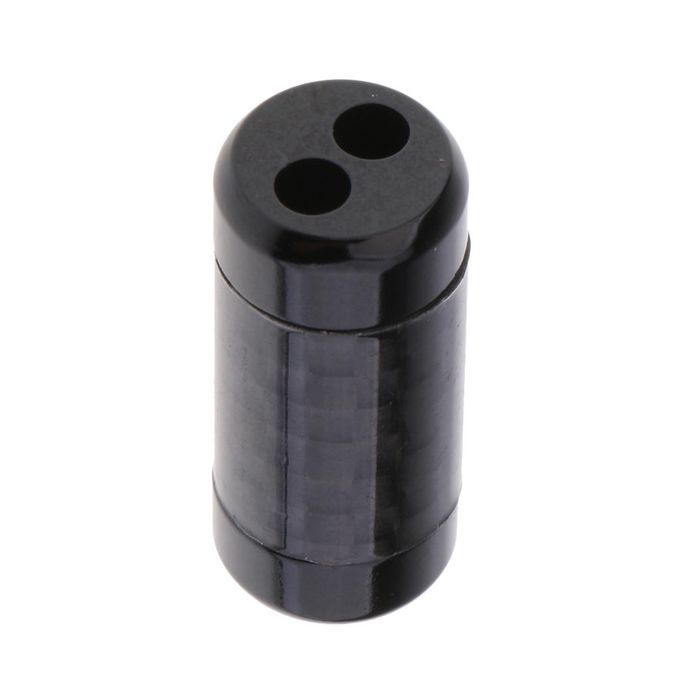 Portable Earphone Speaker Cable Splitter DIY 5mm In 3mm Out For Black