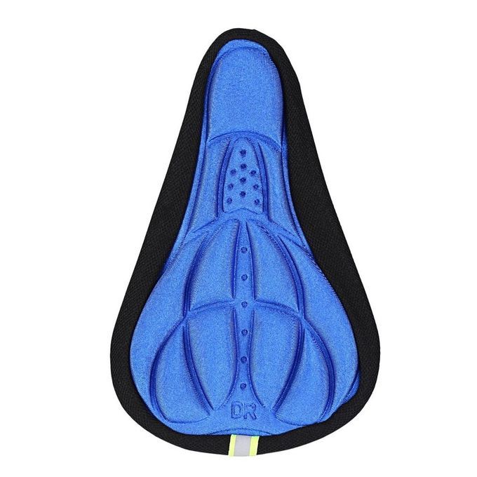 Y Ling Bi Y Le Sili One Non-slip Saddle Seat  Over  Ushion Soft Pad-blue