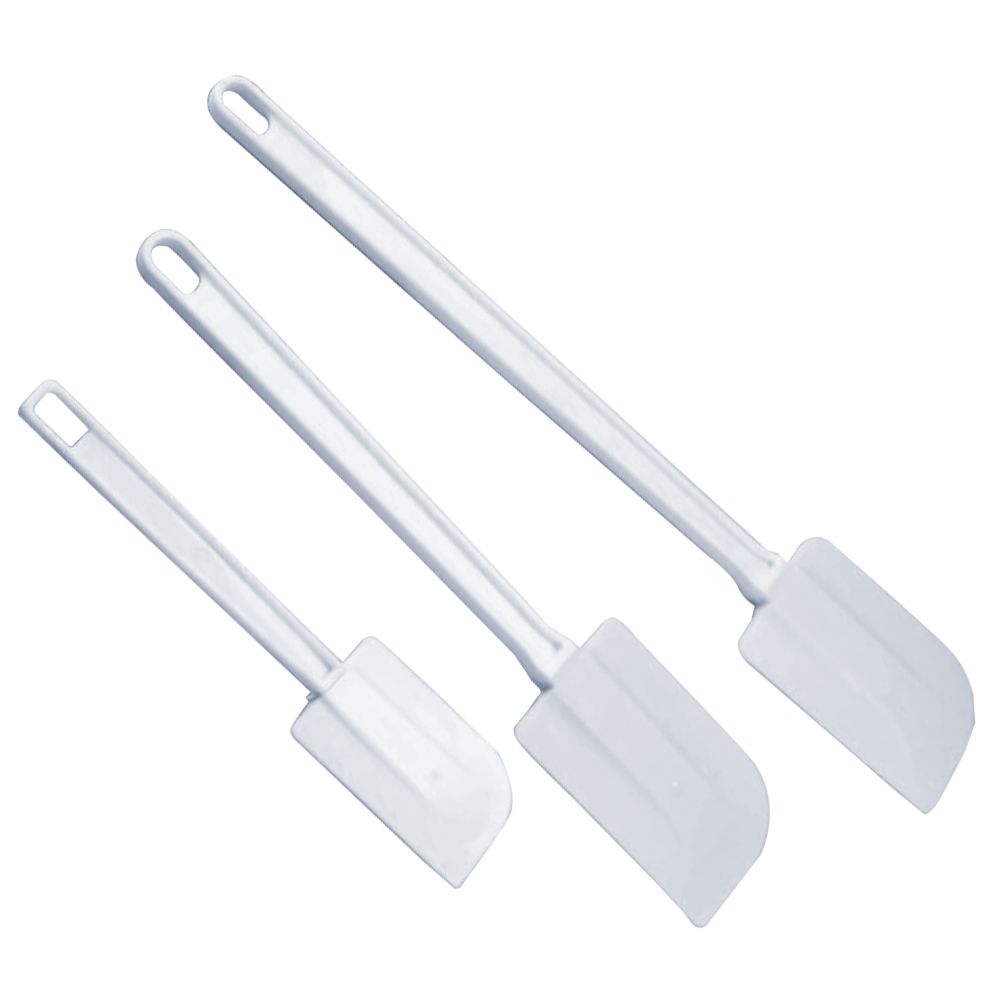 Plastic Cake Fondant Baking Scraper Flat Blade Spatula-