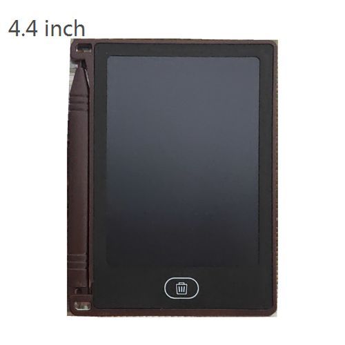 4.4Inch Electronic Drawing Board LCD Screen Writing Digital Graphic Drawing Tablets Electronic Handwriting Pad Toys For Children(#4.4 Coffee)