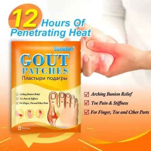 Sumifun Gout Patches - 8 Patches