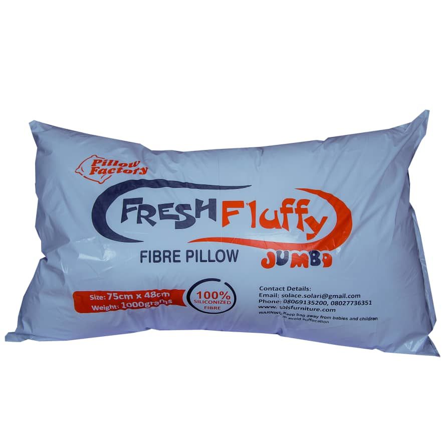 Freshfluffy Fibre Pillow (Jumbo Size - 1000g)
