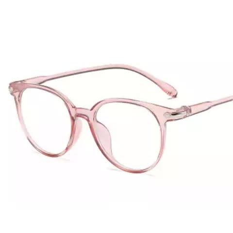 Vintage Round Trendy Unisex Glasses - Pink