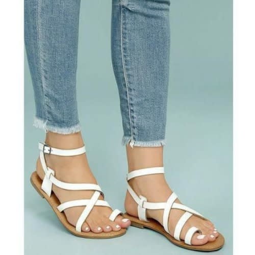 Ladies Sandals - White