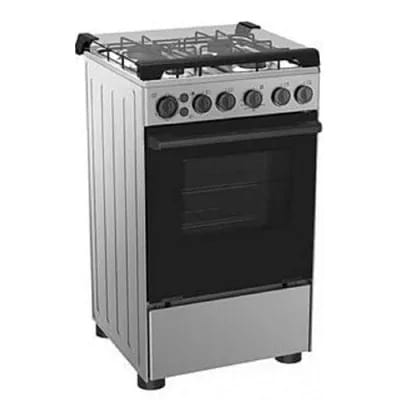 4-burner Gas Cooker - 20bmg4g007-s - 50 X 55cm - Sliver