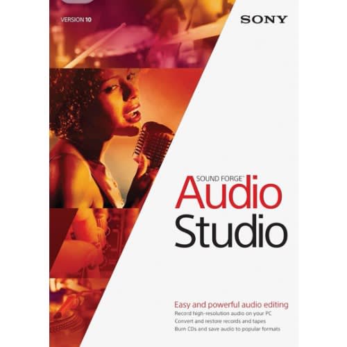 Sound Forge Audio Studio 10 - 1Pc Lifetime License