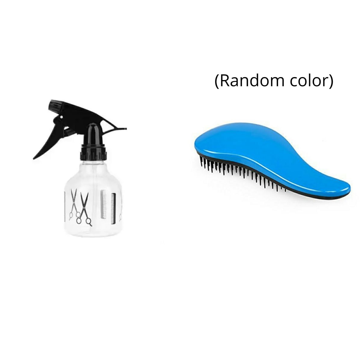 Detangling Hair Brush + Spray Bottle
