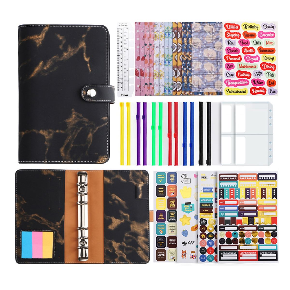 1 Set Budget Planner Easy To Carry Budget Planner A