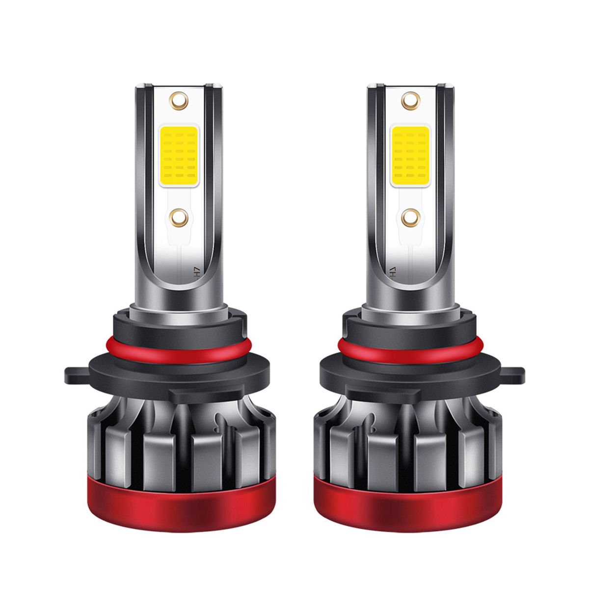 2PCS 9006/HB4 LED Fog Light Bulbs 3000K Yellow 3000 Lumens 30W High Power LED Fog Light DRL Bulbs for Cars Trucks