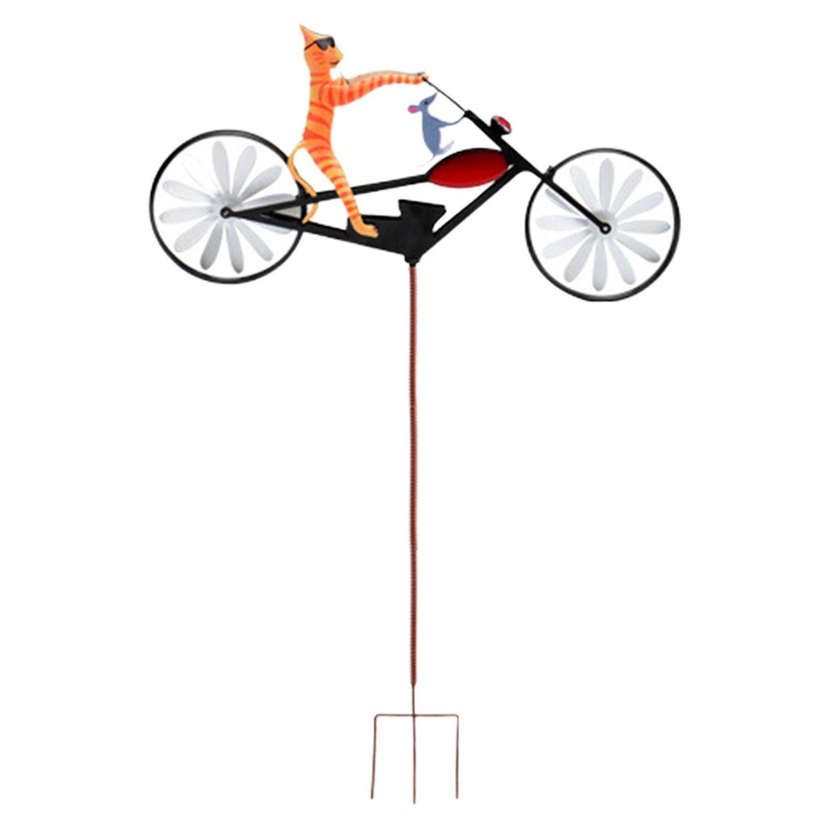 Garden Windmill Decoration Metal Wind Spinner Whimsical for Home