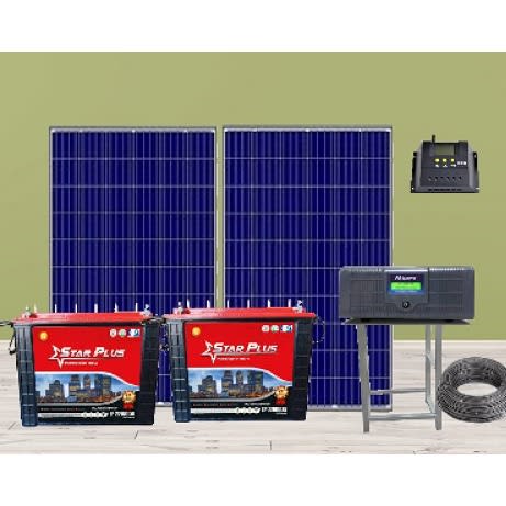 Solar Panel - Tubular Battery -Bundle + Installation - 1.5kva Inverter