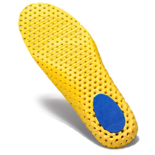 Elasticity Shock Breathable Shoe Pad Foot Insoles - Yg