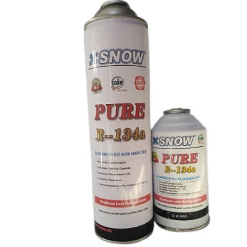 Auto Mobile Air-condition Refrigerant Pure Gas R134a - Snow - Premium Package - 12kg