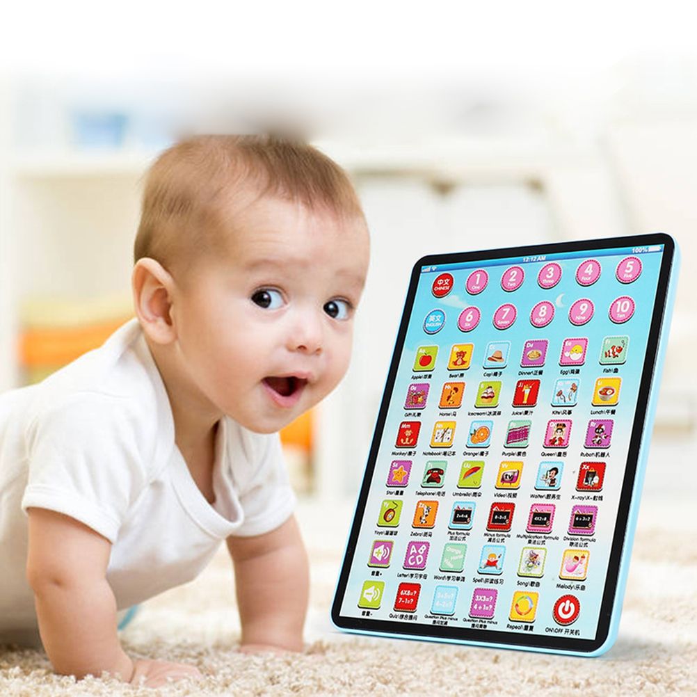 Early Education Toys Children's Touch Screen Tablet Pad English Learning Machine School Books For Children Brithday Gift