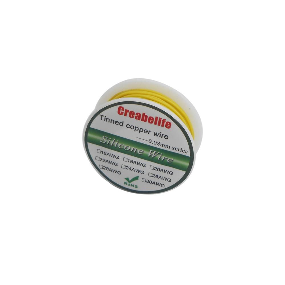 10m 28 AWG Flexible Silicone Wire RC Line Cable OD 1.2mm