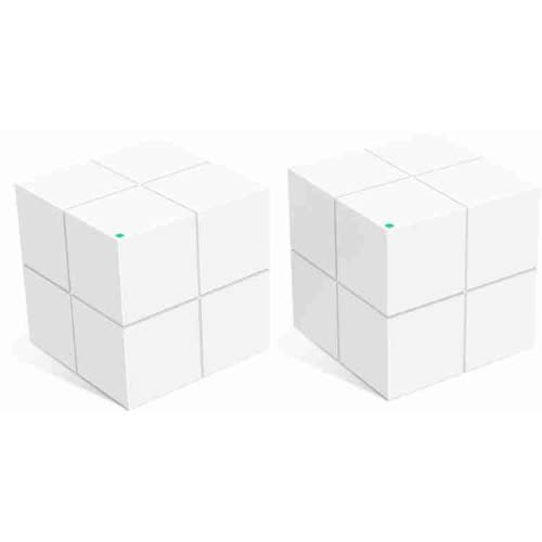 Nove Mw6 2 Pack Whole Home Mesh Wifi 1200mbps Wireless Router Dual Band - White