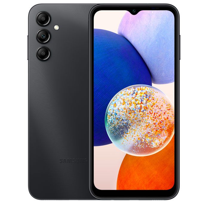 Galaxy A14 6.6" 4GB RAM/64GB ROM Android 13 - Black