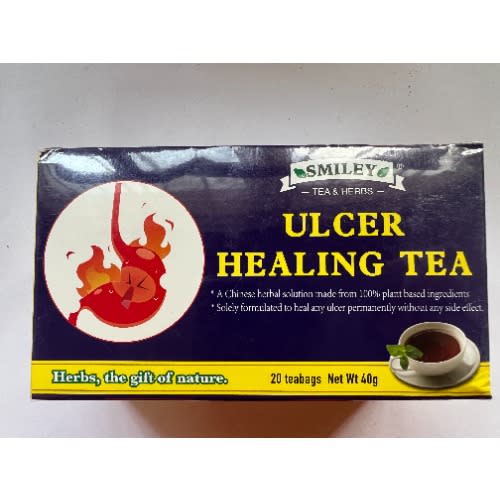 Smiley Ulcer Healing Herbal Tea - 20 Teabags