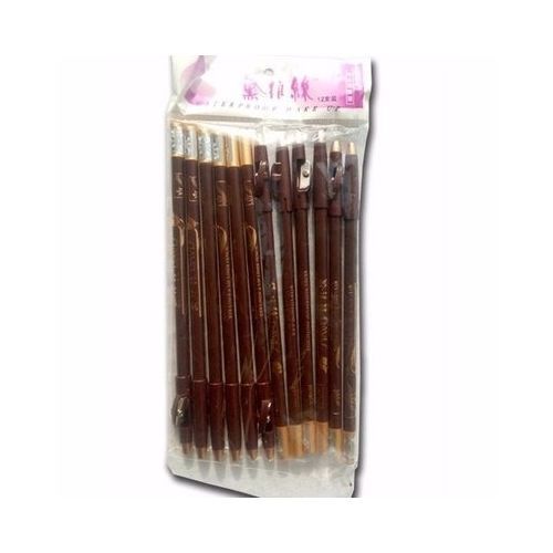 Eyebrow Pencil Light Brown 003 - Pack 12pcs