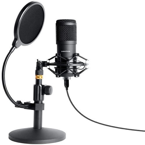USB Streaming Podcast PC Professional 192khz/24bit Studio  Mic Kit