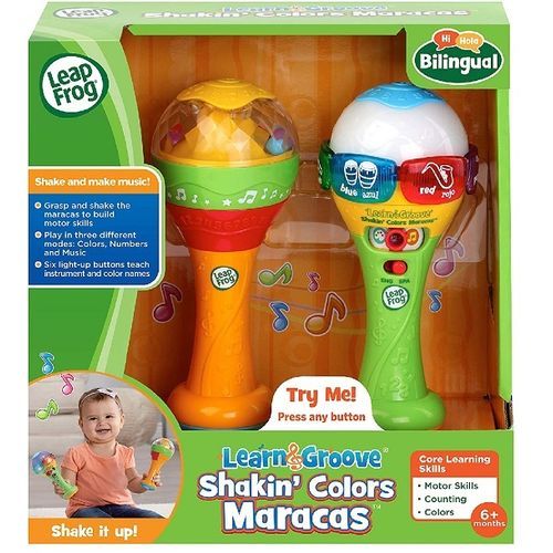 Learn & Groove Shakin' Colors Maracas