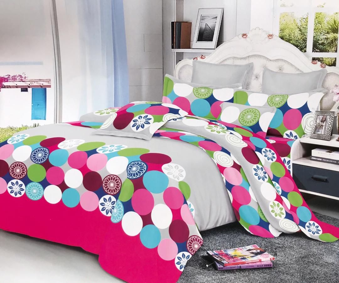 Design Bedsheet 6 By 6 With 4 Pillowacases