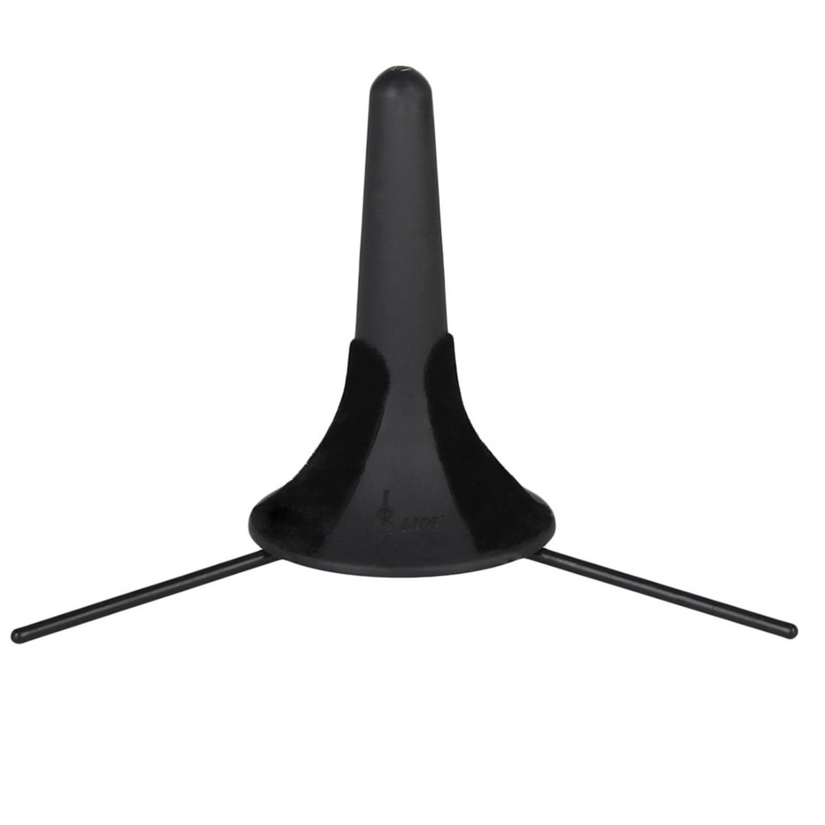 Portable Trumpet Tripod Stand Holder Support ABS Material with Detachable Metal Leg
