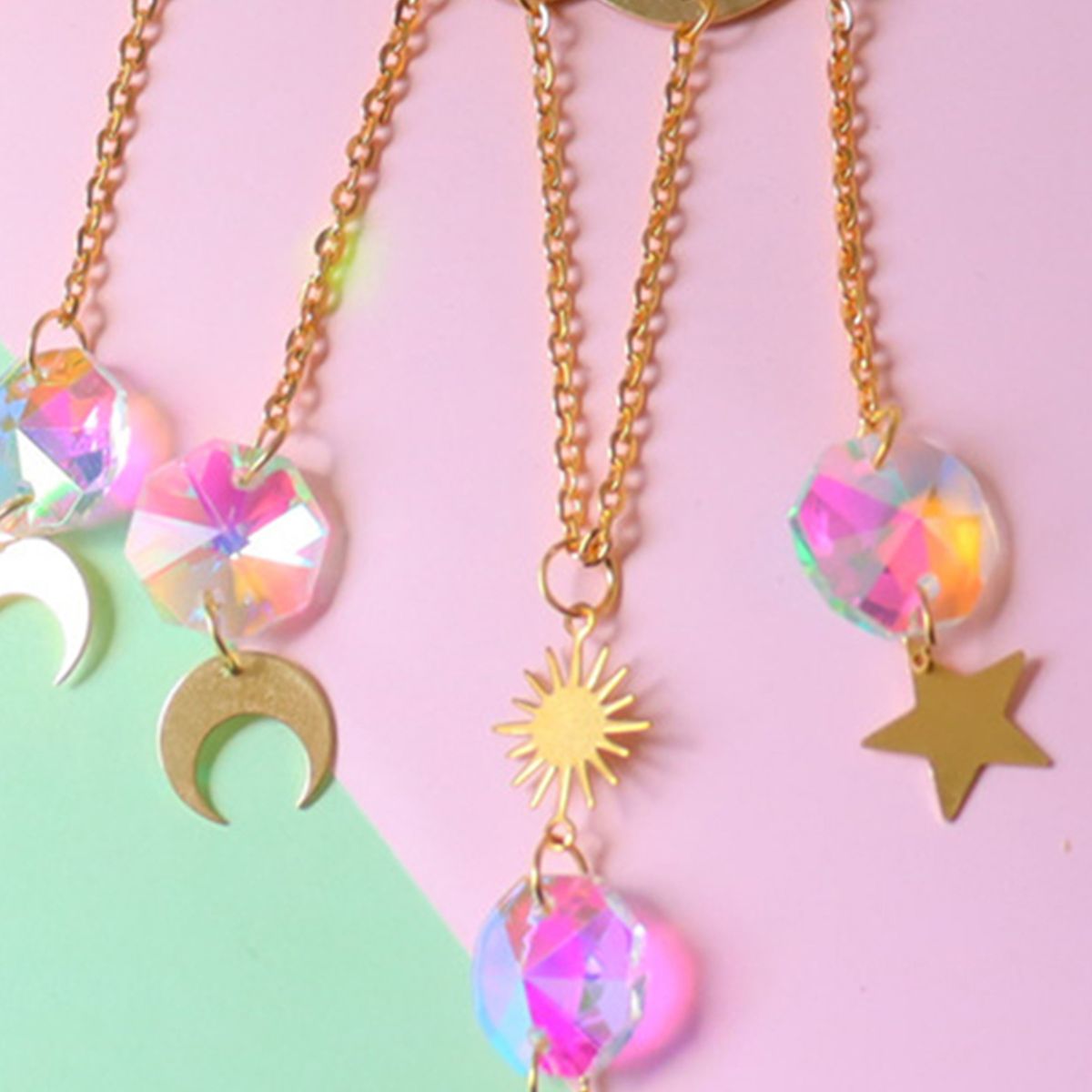 Hanging Suncatcher Reflective Light Rainbow Maker B