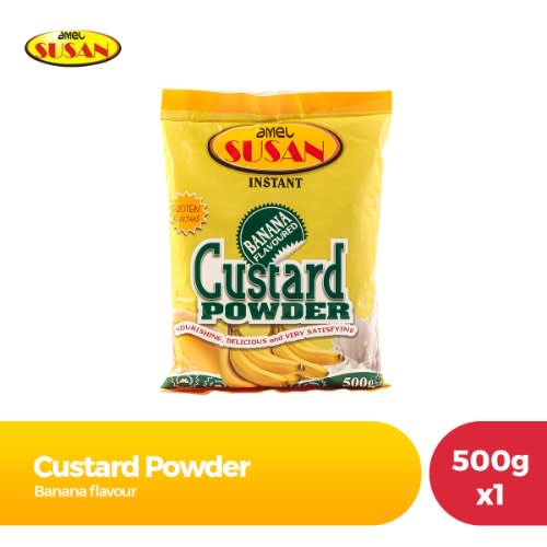 Amel Susan Banana Flavoured Custard Powder - 500g X1