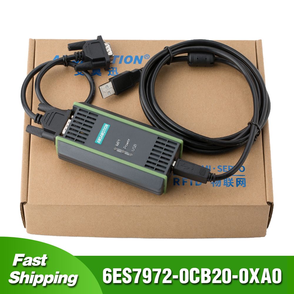 2.5M USB-MPI / USB-PPI PLC Cable For Siemens S7-200 300 400 – Replaces 6ES7972-0CB20-0XA0