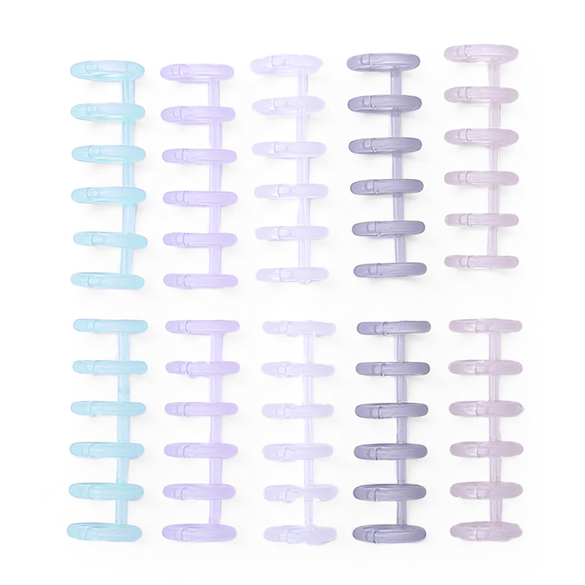 KW-trio Binding Spine Combs 6 Holes Loose Leaf Binder Album