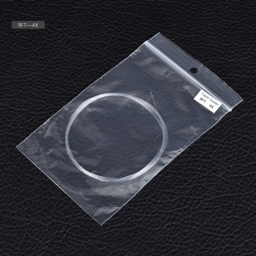 Lines Front 27965 Fishing Leader Line Taper 2.75M Flying 9FT Wire Fly Fishing Accessory Sinking Pesca Brain Tool 0X-6X Lure