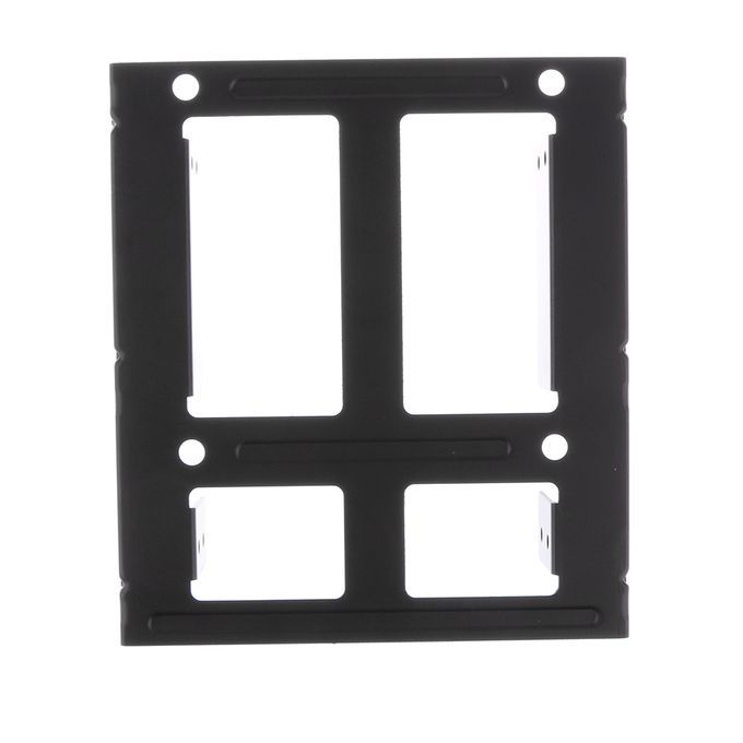 Dual 2.5'' To 3.5 Mounting Adapter Bracket Dual SSD Dock Holder Tray