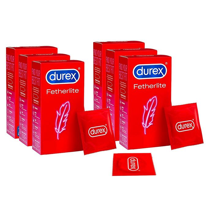 Featherlite Condoms - 6 Packs Of 12pcs