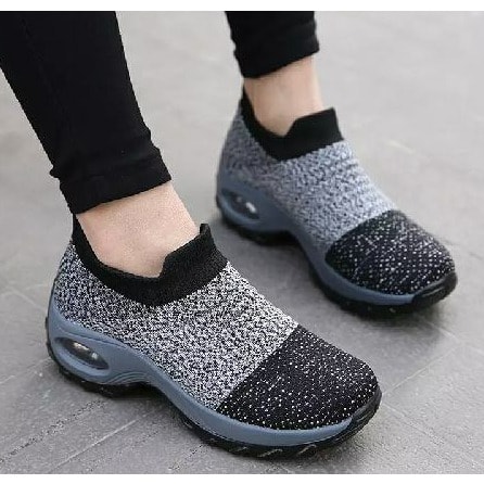 Adorable And Stylish Female Sneakers- Ash