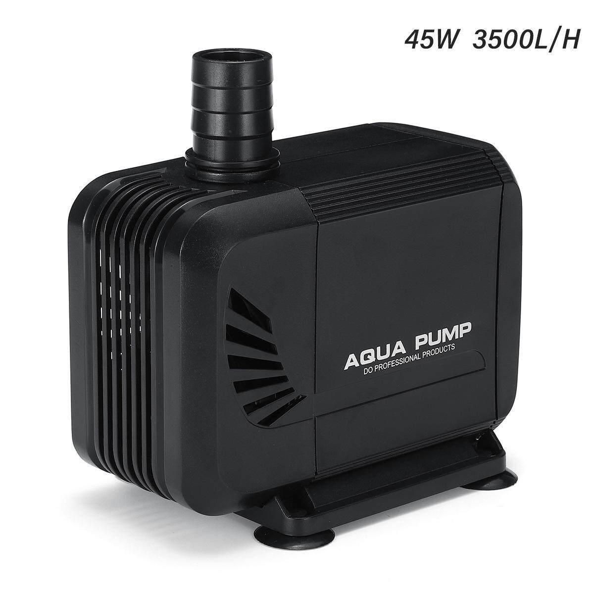 3500L/H Fish Hydroponic Water Submersible Pump For Aquarium Pond AC220V-240V/50Hz 45W 3500L