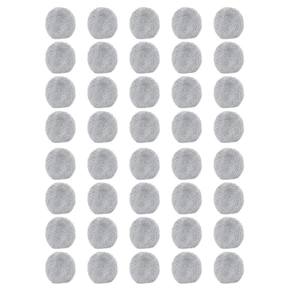 40Pcs for 188 198 388 DBOT W120 Window Cleaner Cleaning Cloth Windows Cleaning Robot Mop Vacuum Accessories