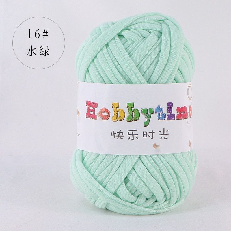 1PC 100g Thick Yarn Soft Beautiful Colored Cloth Yarn For Hand Knitting Woven Bag Carpet DIY Hand-knitted Material