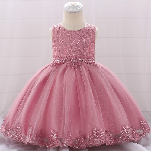 Baby Girl Gown - Pink
