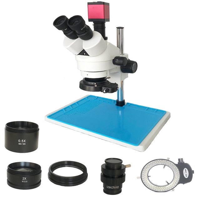 3.5X 7X 45X 90X Continue Binocular Zoom Trinocular Stereo