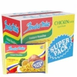 Super Pack - Chicken Flavor Noodles - 120g - 40 Packs Per Carton