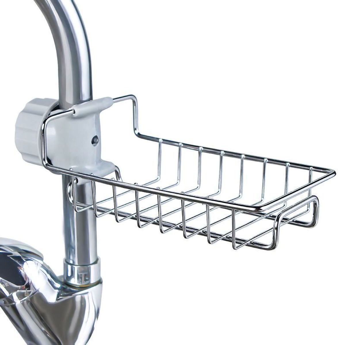 Hanging Faucet Drain Rack Organized Storage Hollow Out