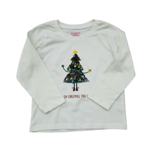 Baby Girls Oh Xmas Tree Longsleeve