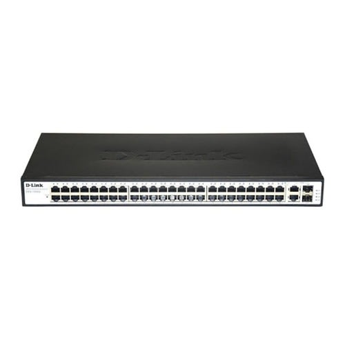 Des-1050g 48-port Unmanaged Ethernet Switch With Copper Gigabit Uplinks