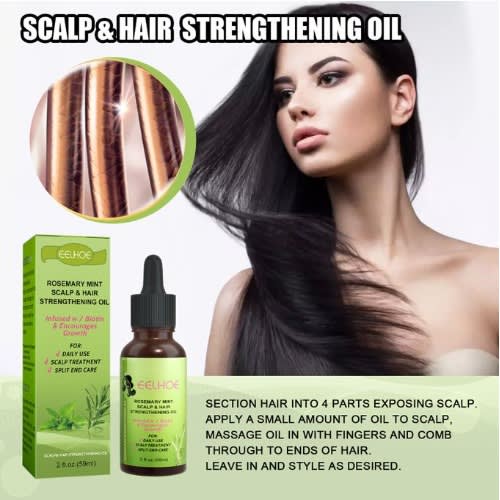 Rosemary Mint Regrowth Hair Spray