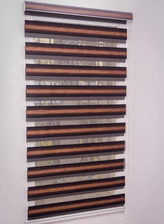 Day And Night Blinds- Brown